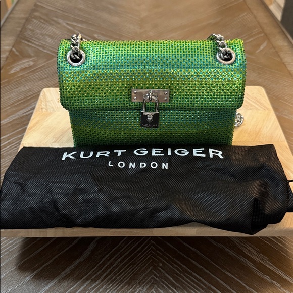 NWT Kurt Geiger London Mini Brixton Crossbody Bag with a rhinestone exterior! - Picture 6 of 6